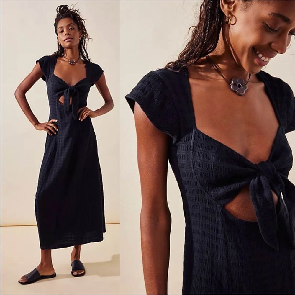 NWOT FREE PEOPLE Nalani Midi Dress